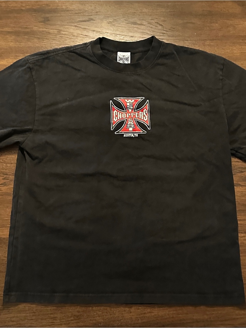 Black Short-Sleeve Logo T-Shirt